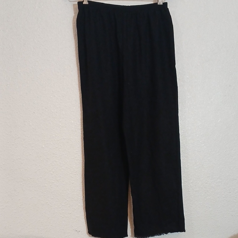 Make Offer BRIGGS WOMENS LINEN Black Pants